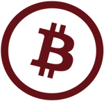 Bitcoin Symbol in a Circle